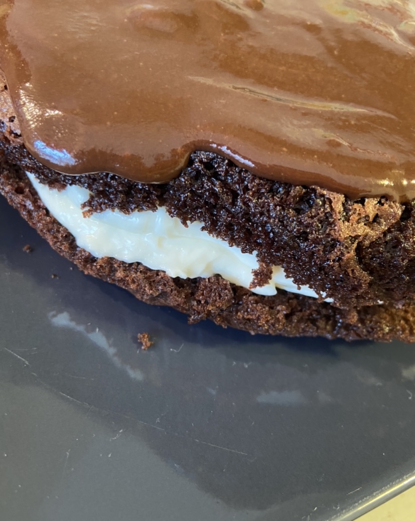 Tort de ciocolată cu cremă de&nbsp;mascarpone